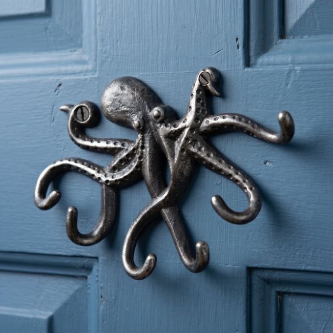 The Mariner Octopus Wall-Mounted Coat Hook