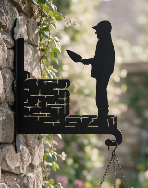 Steel Bricklayer Hanging Basket Bracket
