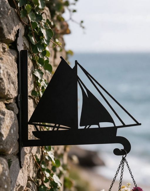 Steel Cutter Ship Hanging Basket Bracket