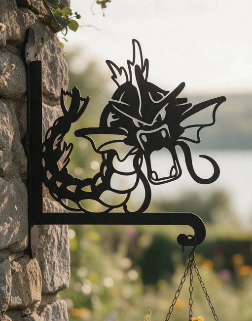 Steel Generation I Water Creature Hanging Basket Bracket