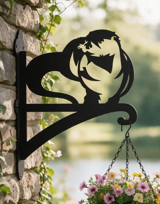 Steel River Otter Hanging Basket Bracket