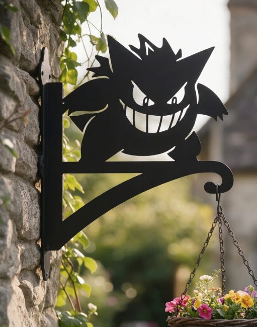 Steel Second Evolution Purple Monster Hanging Basket Bracket