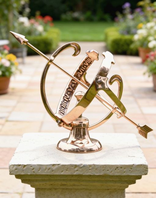 Traditional Armillary finished in a Polished Solid Copper Traditional Armillary finished in a Polished Solid Copper