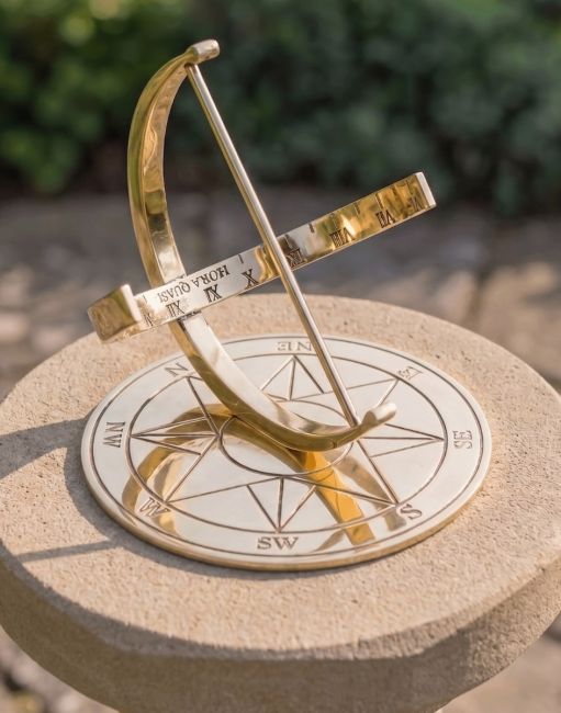 "Zenith" Armillary in a Polished Brass Finish