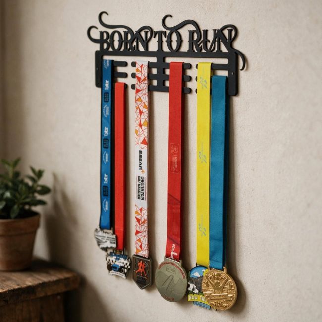 Born to Run Sports Medal Hangers Born to Run Sports Medal Hangers