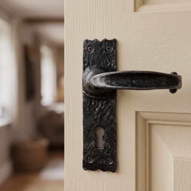 "Gallio" Cast Iron Lever Handle