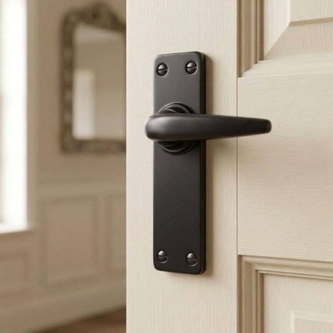 Smooth Lever Latch Set Smooth Lever Latch Set