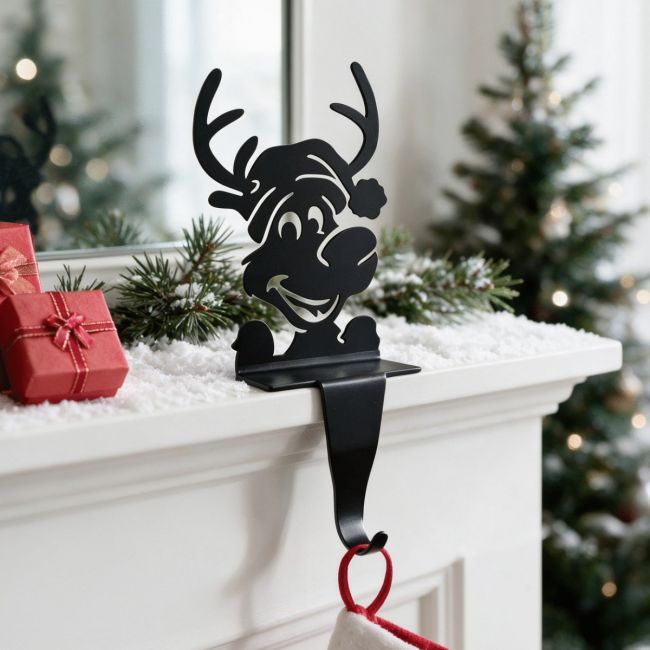 "Peppermint Hoovington" Stocking Holder "Peppermint Hoovington" Stocking Holder