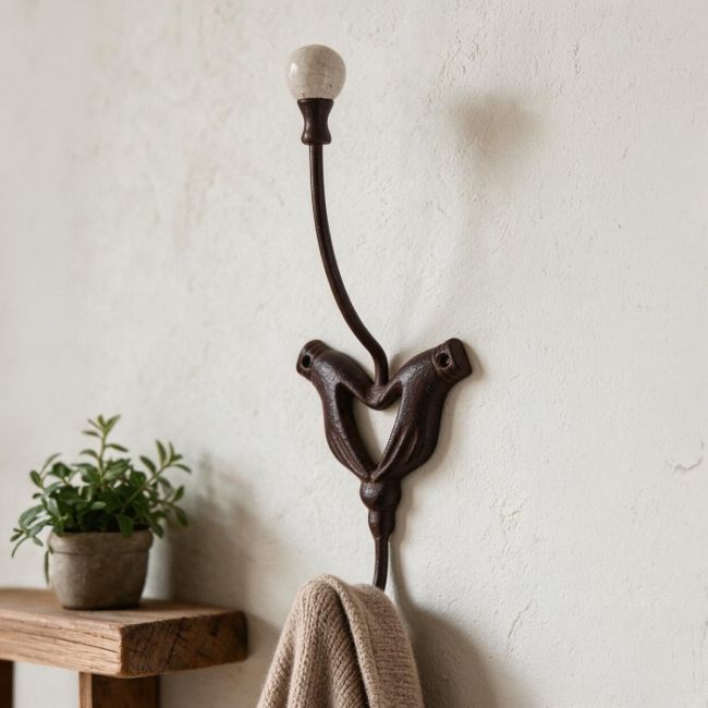 "Pilgrims Hands" Iron Hook "Pilgrims Hands" Iron Hook