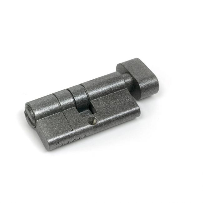 5-Pin Euro Cylinder Thumbturn Lock Keyed Alike - 30/30 - Pewter