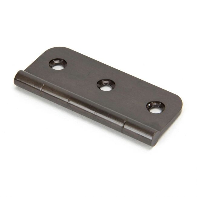 The 3" Traditional Mock Window Hinge in Aged Bronze on a White Background The 3" Traditional Mock Window Hinge in Aged Bronze on a White Background
