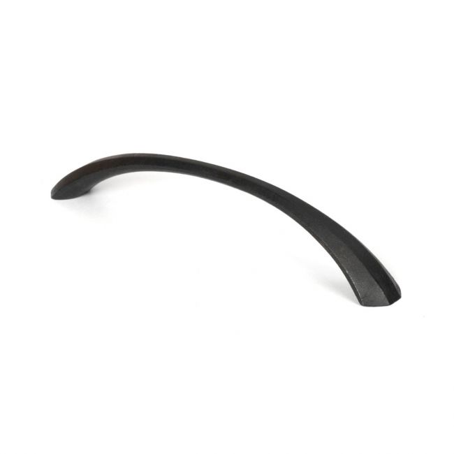 7" Curved Shell Pull Handle - Beeswax