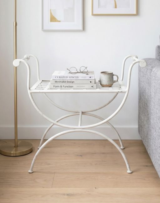 Athens Single Stool, Or Butler Tray Table