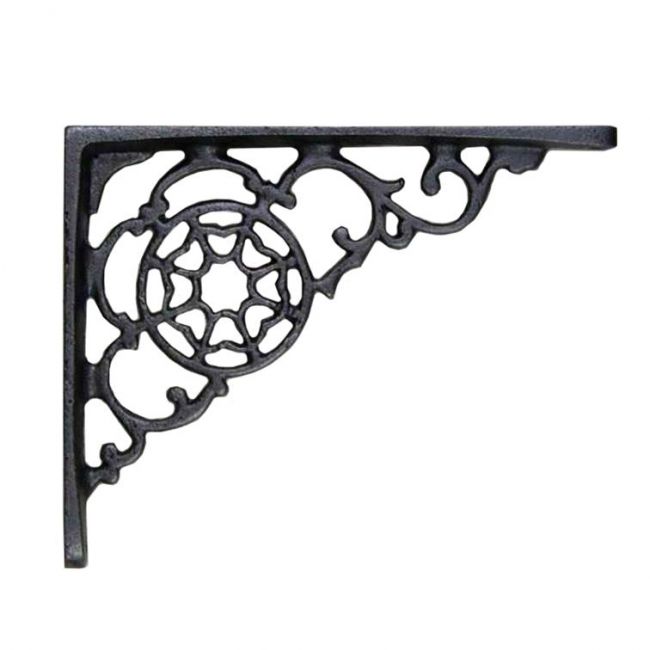 Gothic Iron Shelf Bracket 13 x 15cm Gothic Iron Shelf Bracket 13 x 15cm
