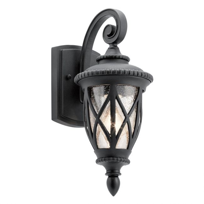 The Cove Wall Light in a Black Finish The Cove Wall Light in a Black Finish