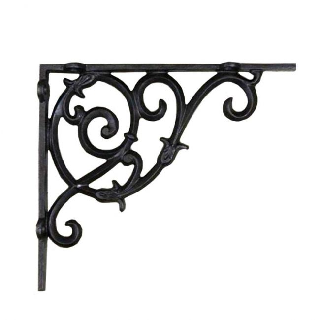 Ornate shelf bracket - 20cm x 24cm Ornate shelf bracket - 20cm x 24cm