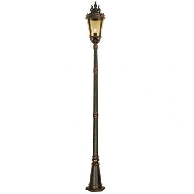 "The Halethorpe" Dark Bronze Period Lamp Post 2.4m "The Halethorpe" Dark Bronze Period Lamp Post 2.4m