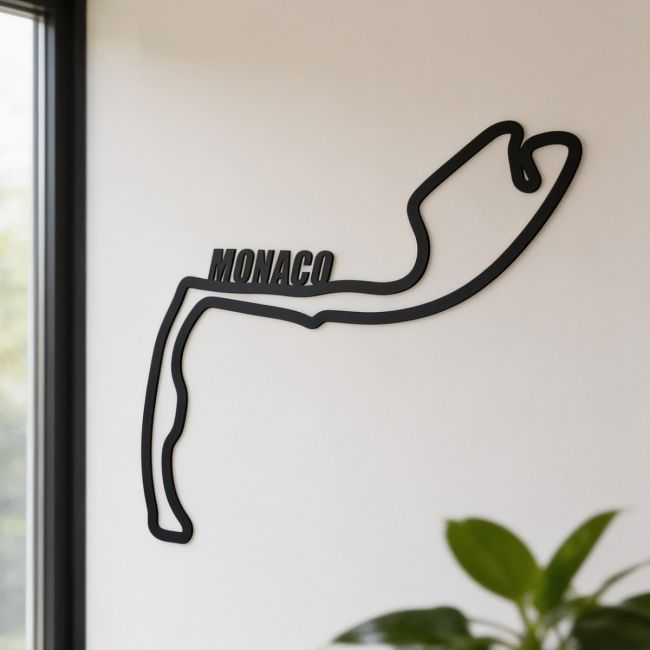 Monaco Race Circuit Wall Art