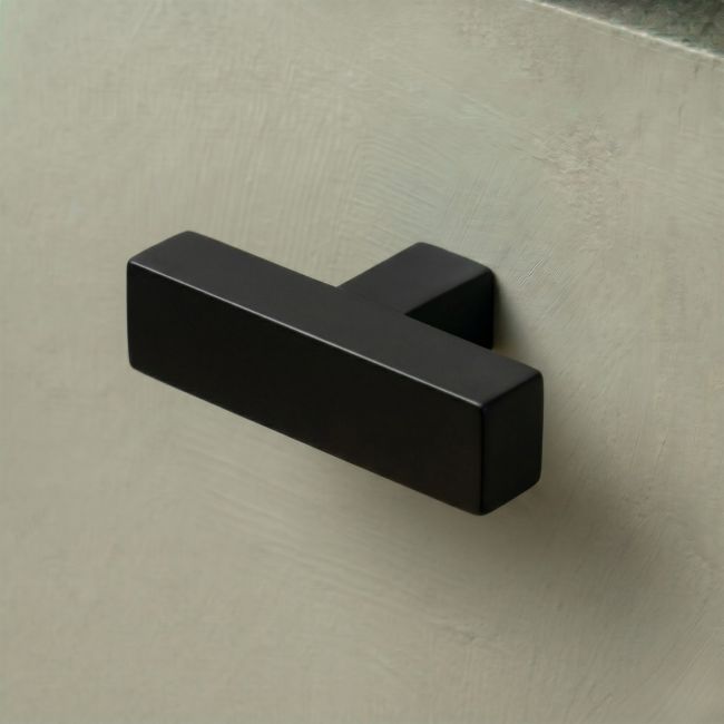 "Kodiak" Heavyweight Block T-Bar – Matt Black "Kodiak" Heavyweight Block T-Bar – Matt Black