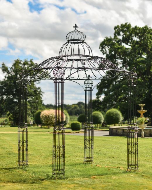 "The Olivia" Ornate Garden Gazebo in Situ "The Olivia" Ornate Garden Gazebo in Situ