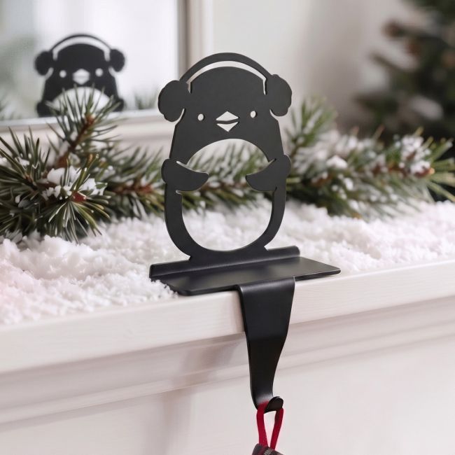 Penguin Stocking Holder Penguin Stocking Holder