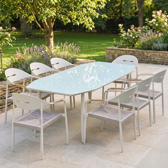 Riviera 8-Seater Outdoor Dining Set