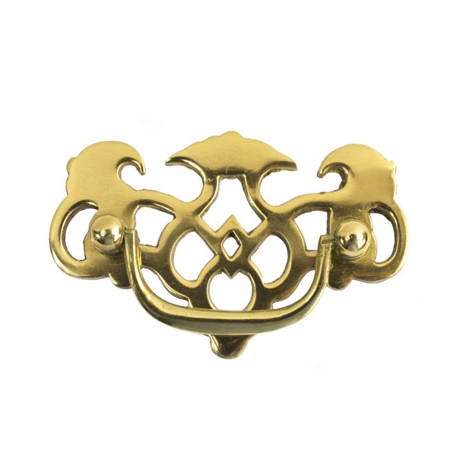 "The Royal" Polished Brass Cabinet Pull Handle "The Royal" Polished Brass Cabinet Pull Handle
