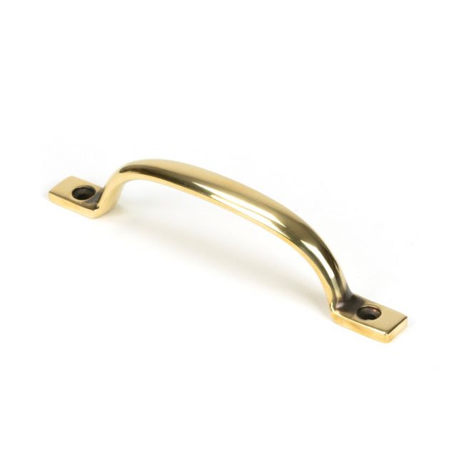 Slim Sash Window Lift Pull Handle - Aged Brass Slim Sash Window Lift Pull Handle - Aged Brass