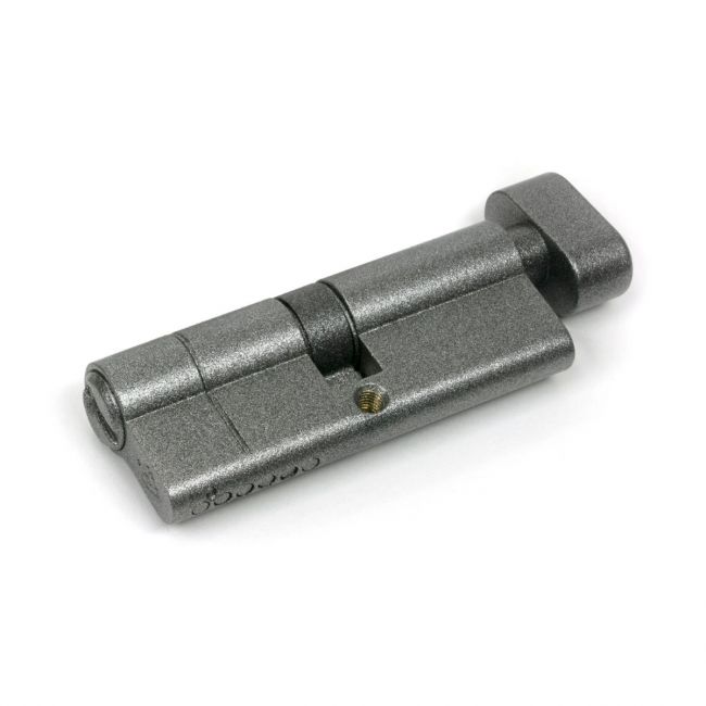 5-Pin Euro Cylinder Thumbturn Lock Keyed Alike - 40/40 - Pewter