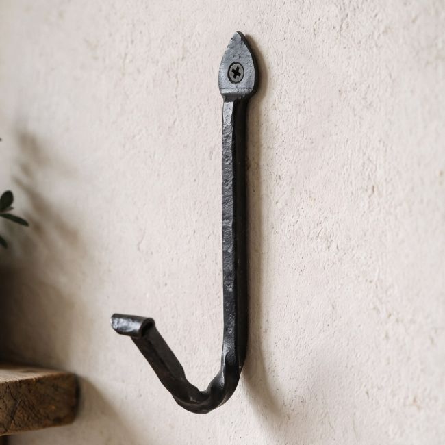 Spearhead Design Iron Coat Hook Spearhead Design Iron Coat Hook