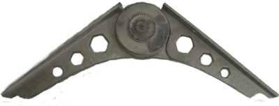 Adjustable Aluminium Tie Bar Bracket Tudor Rose Adjustable Aluminium Tie Bar Bracket Tudor Rose