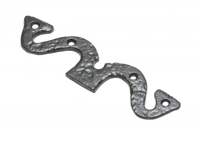 Traditional Antique Black Malleable Iron False Hinge Front Traditional Antique Black Malleable Iron False Hinge Front