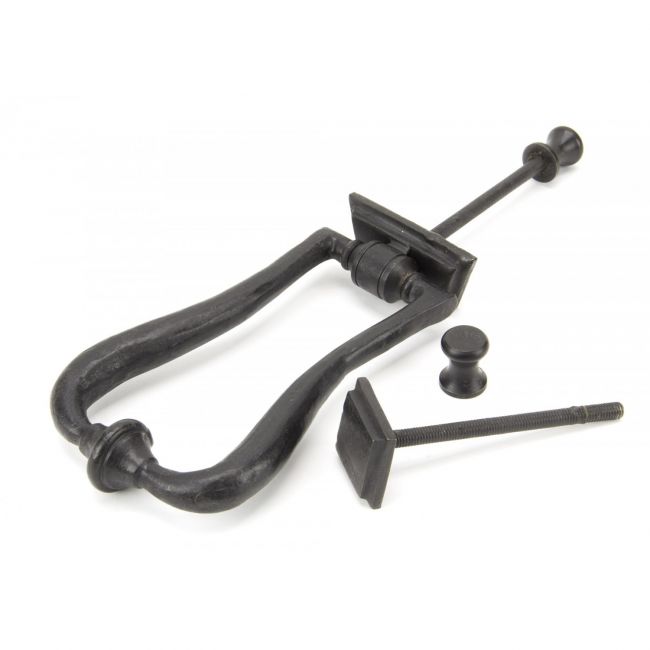 Traditional Art Deco Door Knock Finish In Beeswax Traditional Art Deco Door Knock Finish In Beeswax