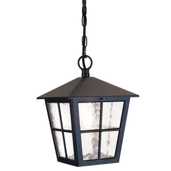 "Moordale" Traditional Black Hanging Chain Lantern "Moordale" Traditional Black Hanging Chain Lantern