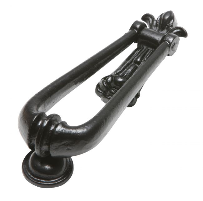 Traditional Black Malleable Iron "Millingdale Court" Door Knocker Traditional Black Malleable Iron "Millingdale Court" Door Knocker