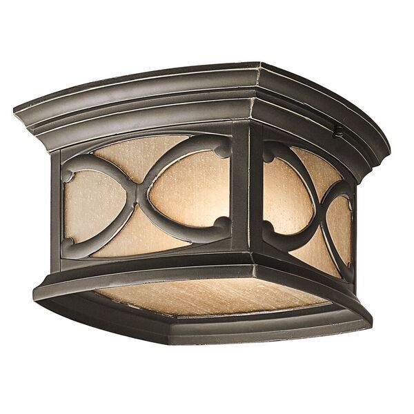 "Glynthorn" Trellis Design Bronze Mount Ceiling Light "Glynthorn" Trellis Design Bronze Mount Ceiling Light