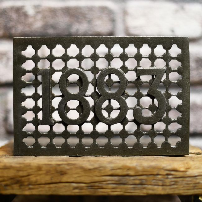 Traditional 1883 cast iron air brick Traditional 1883 cast iron air brick