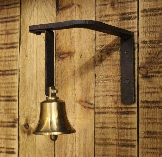 Iron Bracketed Shop Keeper Door Bell