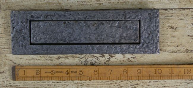 "Hatfield" Antique Cast Iron Letter Plate