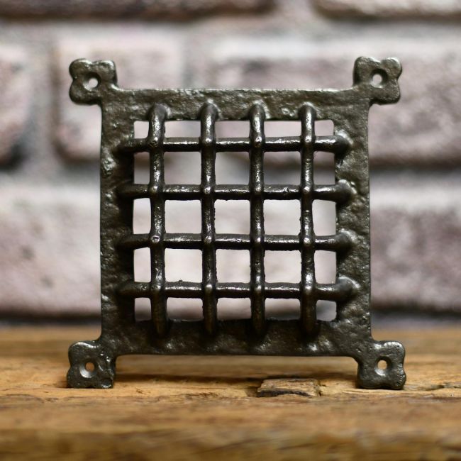 Cast iron grill air vent cover for brick wall Cast iron grill air vent cover for brick wall