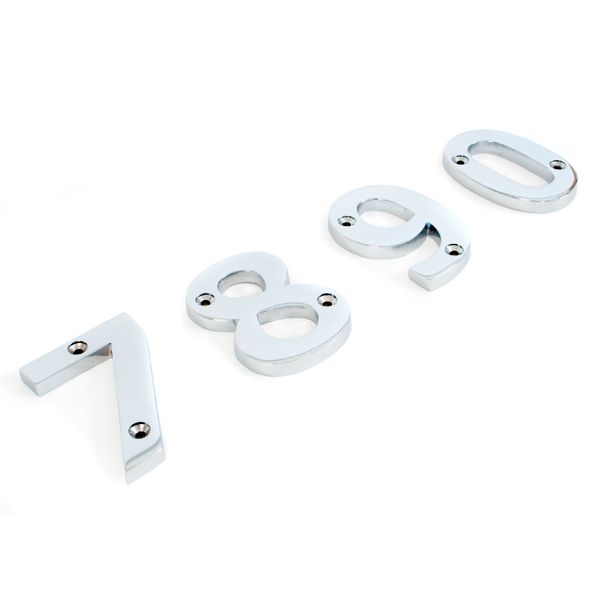 Polished Chrome Numerals Polished Chrome Numerals