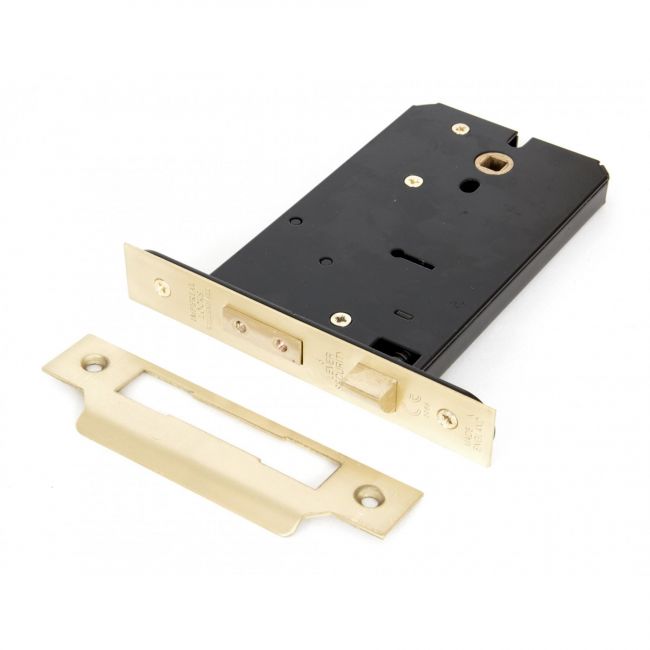 Brass 5 Lever Horizontal Sash Lock Brass 5 Lever Horizontal Sash Lock