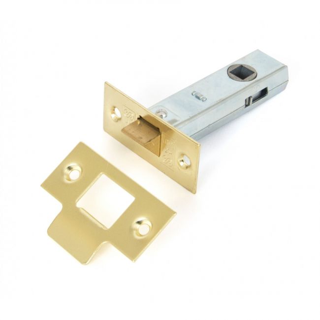 Tubular Mortice Latch - Brass 3" Tubular Mortice Latch - Brass 3"