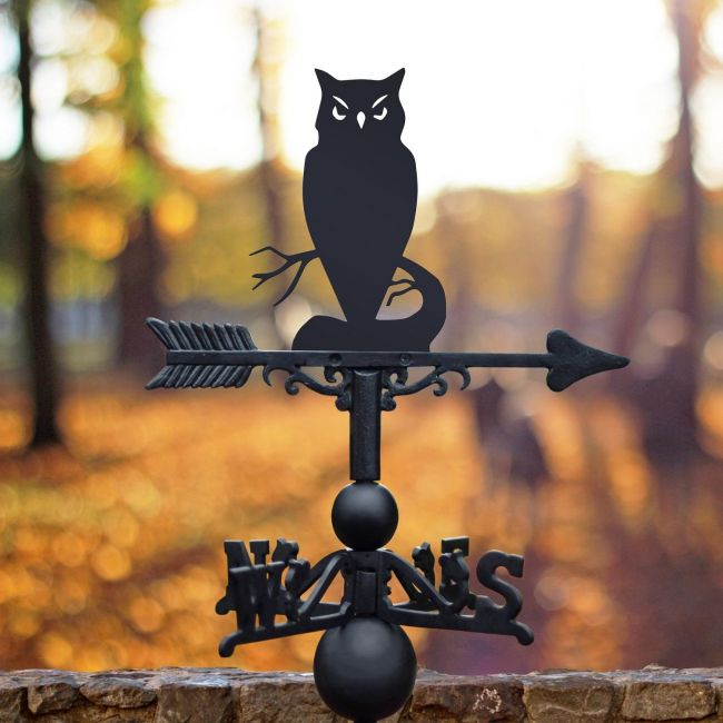 Weathervane with Owl Topper Weathervane with Owl Topper