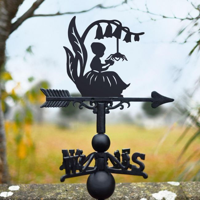 Little Miss Muffet Black Weathervane Little Miss Muffet Black Weathervane