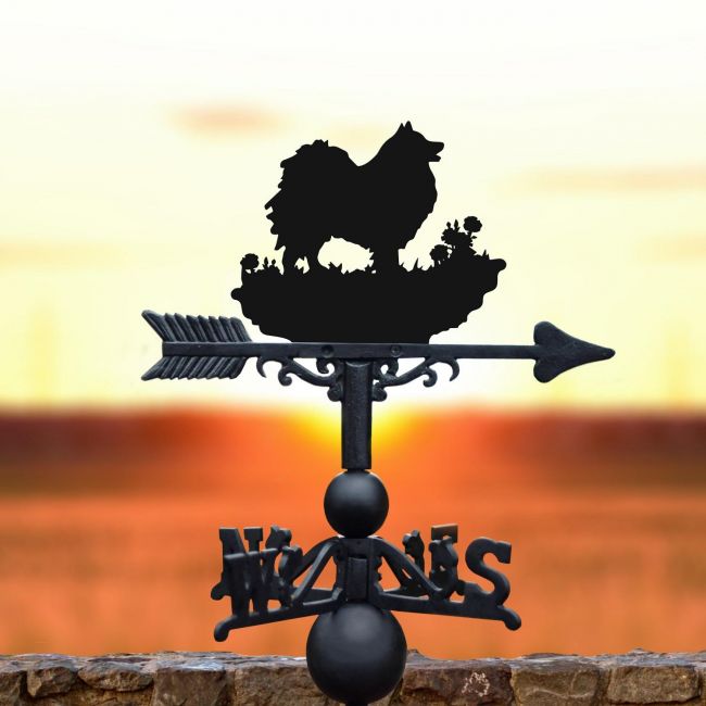 Pomeranian Weathervane Pomeranian Weathervane