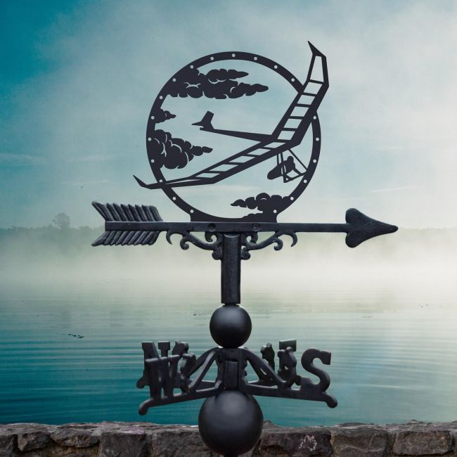 Papillion dog Weathervane Made From Cast Iron Papillion dog Weathervane Made From Cast Iron