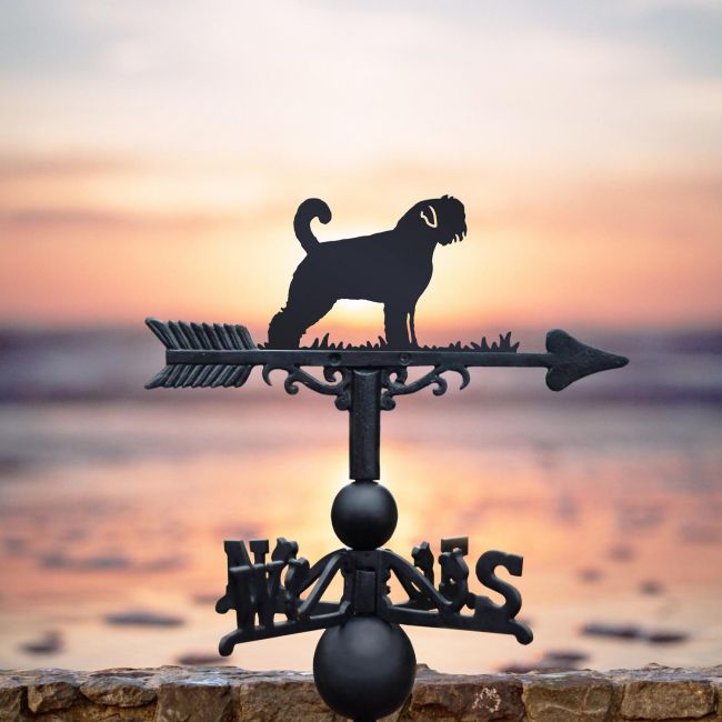 Black Bouvier des Flandres Weathervane 