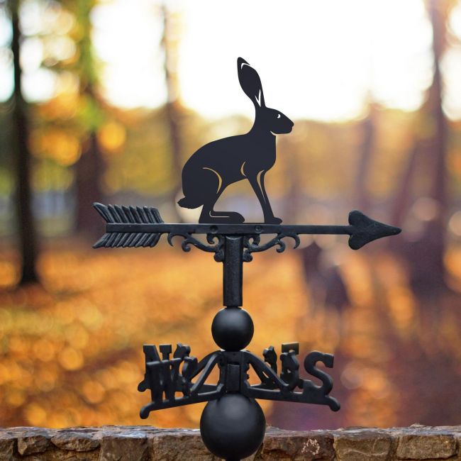 Weathervane with Hare Design  Weathervane with Hare Design