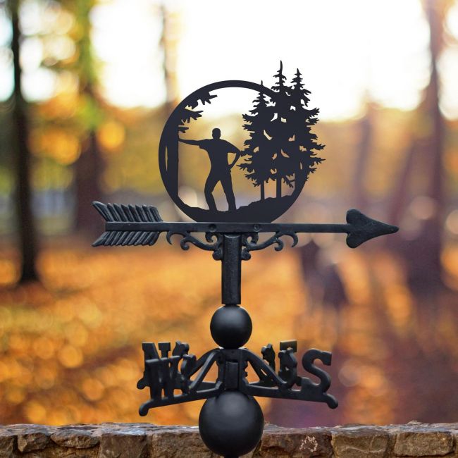 Woodland Forester Weathervane in Full Woodland Forester Weathervane in Full
